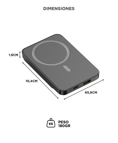 Cargador Portátil Gadnic Powerbank 10000 Mah - 5