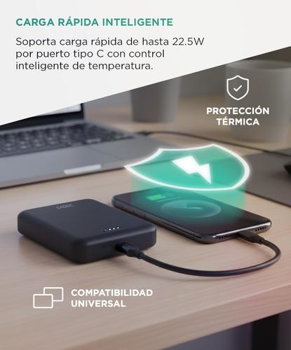 Cargador Gadnic 5000Mah Carga Rápida USB C Power Bank - 2