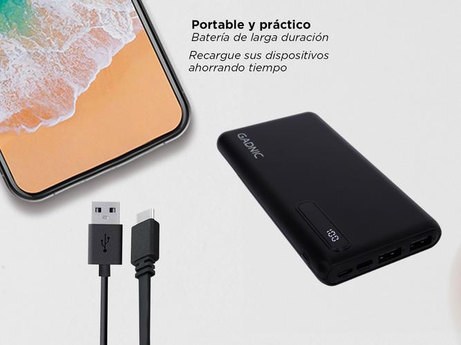 Cargador Portátil Gadnic BC-19 15000 mAh Carga Rápida USB C Usado - 4