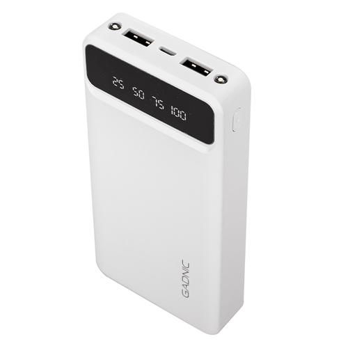 Cargador Portátil Gadnic K43 20000 mAh 1 puerto USB  Display - 0