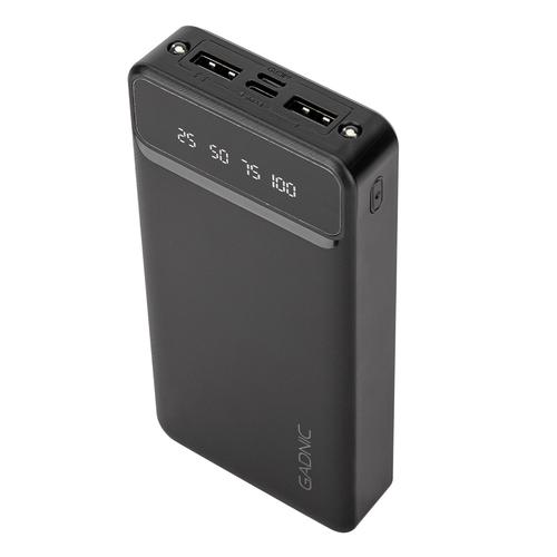 Cargador Portátil Gadnic K43 20000 mAh 2 puestos USB  Display Outlet - 0