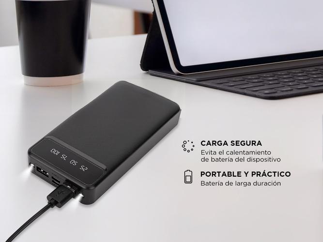 Cargador Portátil Gadnic K43 20000 mAh 2 puestos USB  Display Outlet - 3