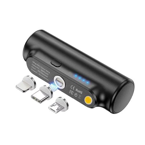Cargador Portátil Gadnic Mini power Bank USB C Lightning 5000mah - 0