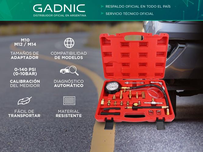 Bomba De Combustible Probador Manómetro Gadnic BCB1 - 1