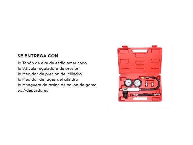 Compresometro medidor de nafta Gadnic 0 a 100 PSI - 5