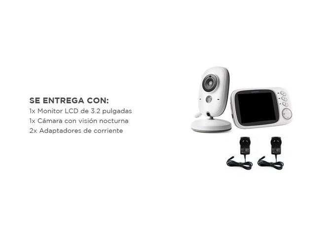 Baby Call Gadnic con Cámara Visión Nocturna a Color 32 Temperatura Ambiente - 6