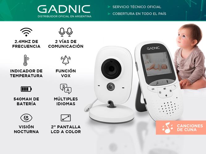 Baby Monitor Gadnic BMG89 Con Visión Nocturna Outlet - 1