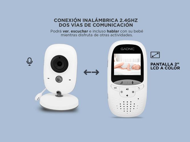 Baby Monitor Gadnic BMG89 Con Visión Nocturna Outlet - 2