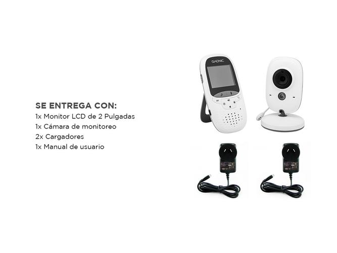 Baby Monitor Gadnic BMG89 Con Visión Nocturna - 6