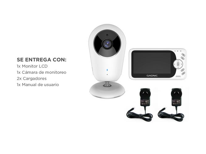 Baby Monitor Gadnic BMG90 Con Visión Nocturna - 5
