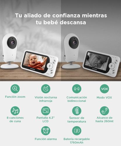 Baby Monitor Gadnic BMG90 Con Visión Nocturna - 2