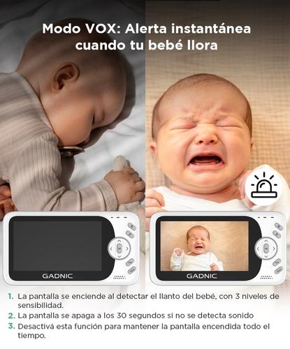Baby Monitor Gadnic BMG90 Con Visión Nocturna - 3
