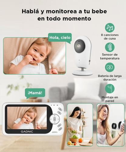 Baby Monitor Gadnic BMG90 Con Visión Nocturna - 4