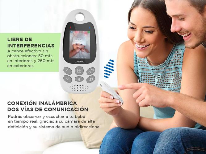 Baby Call Camara Monitor Seguridad Bebes Intercomunicador - 2