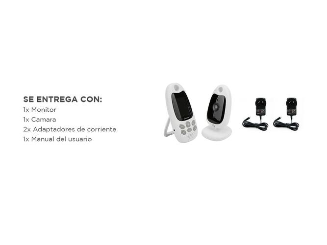 Baby Call Camara Monitor Seguridad Bebes Intercomunicador - 6