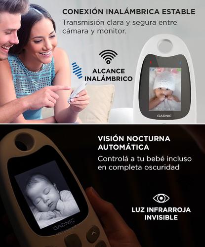 Baby Call Camara Monitor Seguridad Bebes Intercomunicador - 2