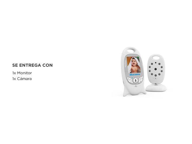 Baby Call Monitor Gadnic Audio Melodias Video con Visión Nocturna - 5