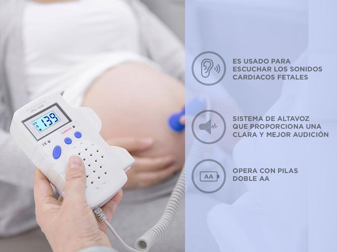 Doppler Fetal Jumper JPD-100B 2.5 Mhz Portatil Pantalla LCD  - 2