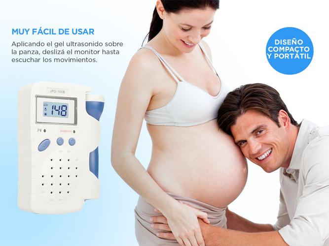 Doppler Fetal Jumper JPD-100B 2.5 Mhz Portatil Pantalla LCD  - 3