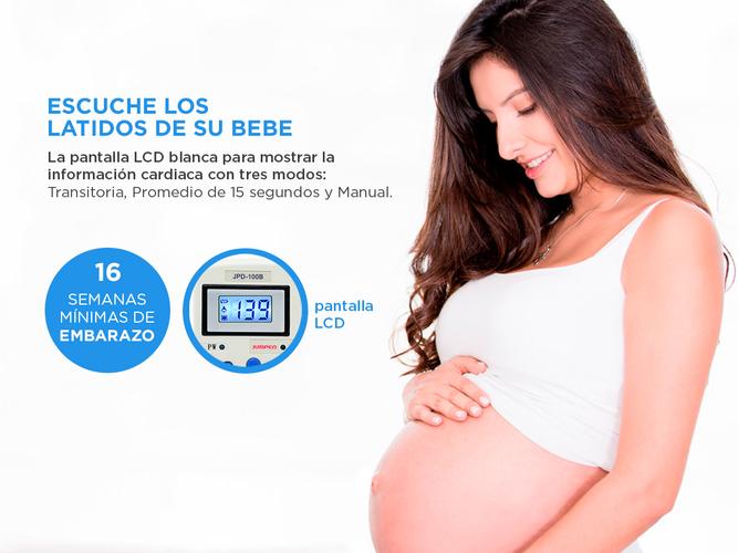 Doppler Fetal Jumper JPD-100B 2.5 Mhz Portatil Pantalla LCD  - 4