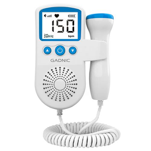 Eco Doppler Fetal Gadnic Portatíl Con Reducción de Sonido Inteligente 3.0mhz - 0