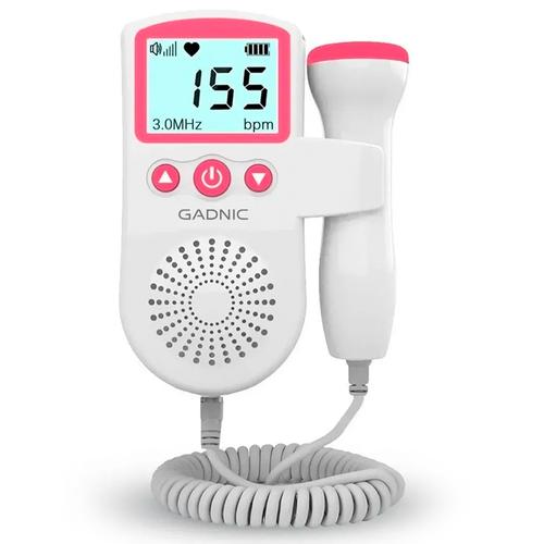 Eco Doppler Fetal Gadnic Portatíl Con Reducción de Sonido Inteligente 3.0mhz - 0