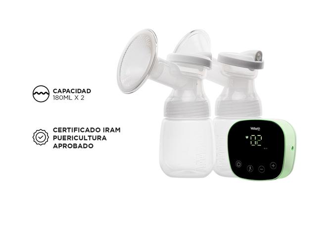 Sacaleche Eléctrico Doble Capacidad Mawe By Gadnic Extractor de Leche Materna  - 5