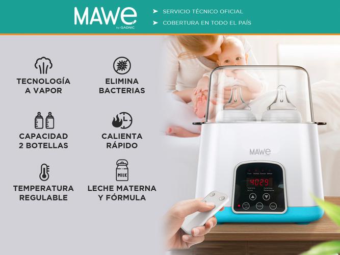  Esterilizador de Biberones Mawe By Gadnic Con Calentador Rápido - 1