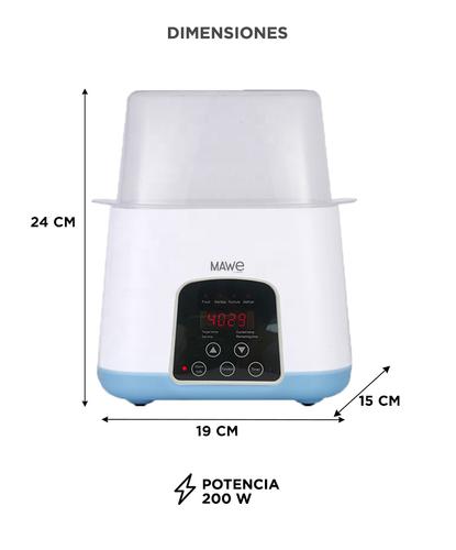  Esterilizador de Biberones Mawe By Gadnic Con Calentador Rápido - 5