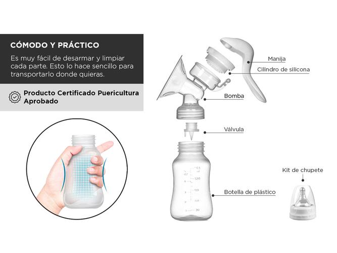 Sacaleche Manual Mawe by Gadnic 150ml BRP00104 - 3