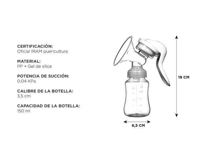 Sacaleche Manual Mawe by Gadnic 150ml BRP00104 - 4