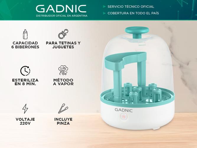 Esterilizador de Mamaderas Mawe By Gadnic Eléctrico A Vapor  - 1