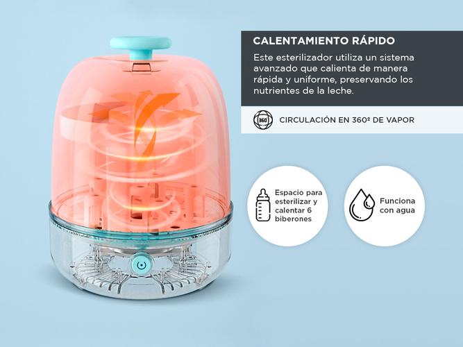Esterilizador de Mamaderas Mawe By Gadnic Eléctrico A Vapor  - 3