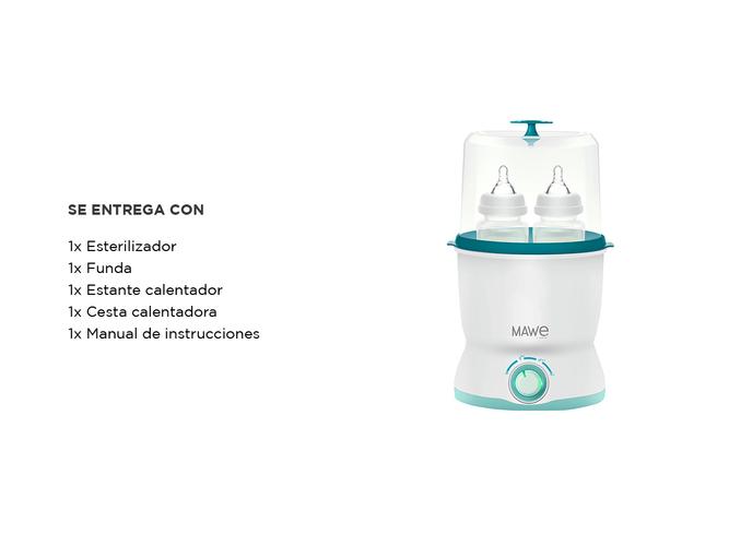 Esterilizador Doble Mamaderas Gadnic Calentador Multifunción Digital  - 6
