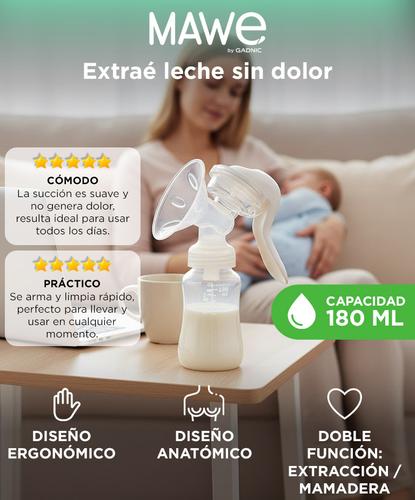 Sacaleche Manual Mawe by Gadnic 180ml  - 1