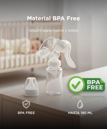 Sacaleche Manual Mawe by Gadnic 180ml  - 3