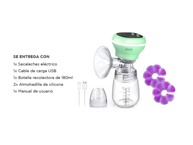 Sacaleche Eléctrico Gadnic Control Botón RH-289 Extractor Portátil - 6