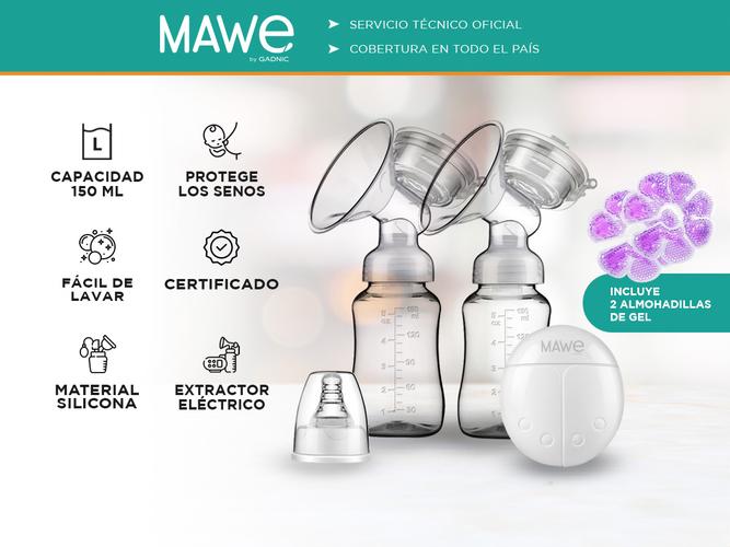 Sacaleches Gadnic Kit Doble Mave D-112 Extractor Automático - 1
