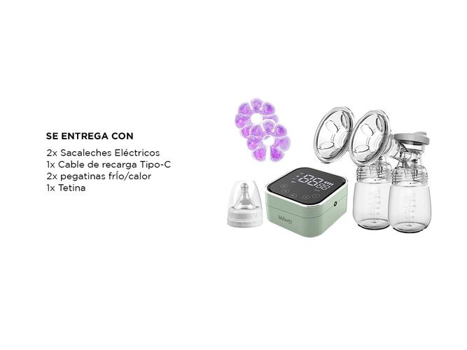 Sacaleches Gadnic Kit Doble Mave Pro D-115 Extractor Automático - 6