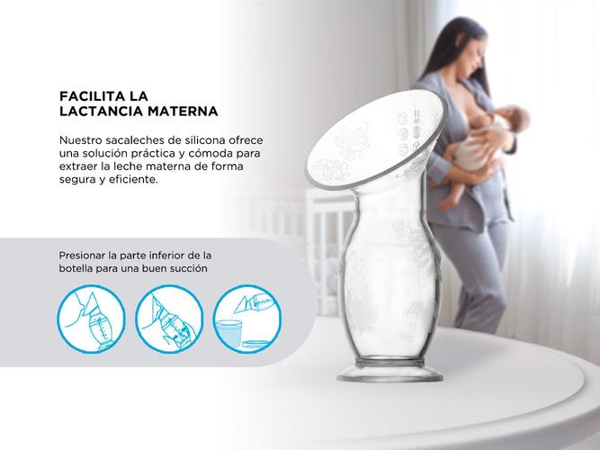 Sacaleche Gadnic Extractor de Leche de Silicona Completo - 2