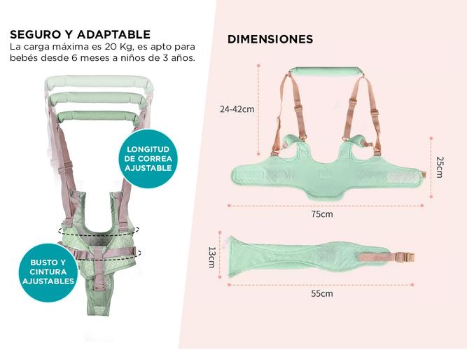 Arnés De Seguridad Bebés Gadnic Asistente Caminador - 4