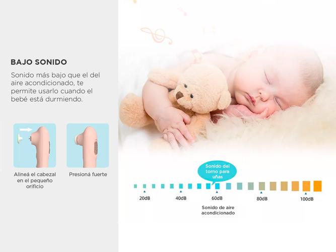 Lima de Uñas Para Bebé Gadnic CU69 Torno Recortador Eléctrico - 3