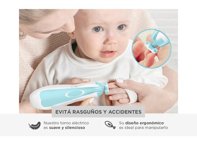 Lima de Uñas Para Bebé Gadnic CU70 Torno Eléctrico - 2