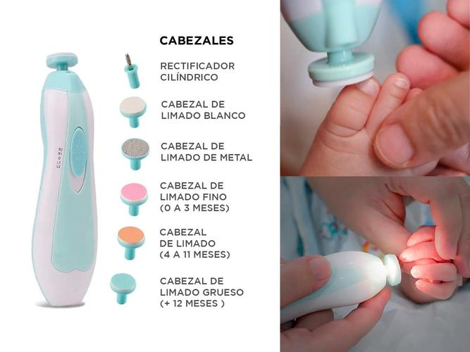 Lima de Uñas Para Bebé Gadnic CU70 Torno Eléctrico - 3