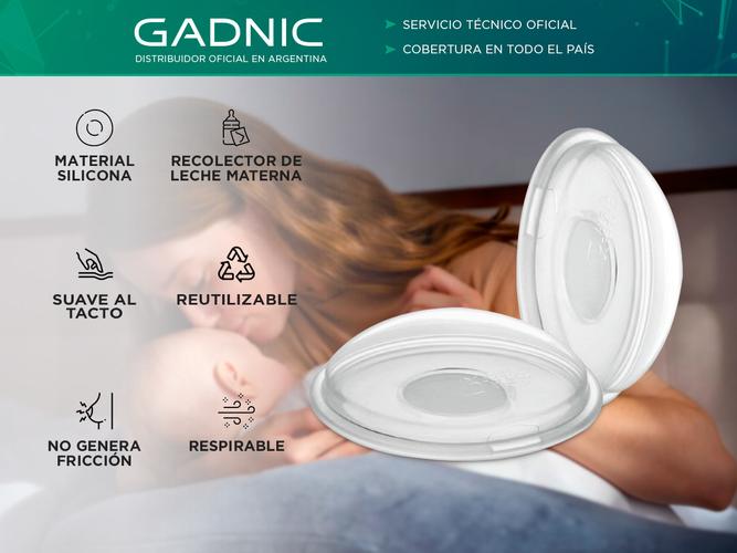 Depósito Recolector de Leche Materna Gadnic Protector de Pezón - 1