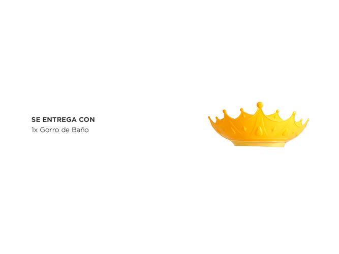 Gorro De Ducha Corona Protege Ojos Gadnic Para Bebés y Niños  - 4