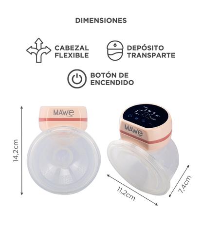 Sacaleche Eléctrico Mawe By Gadnic Portátil 9 Niveles 3 Modos - 5