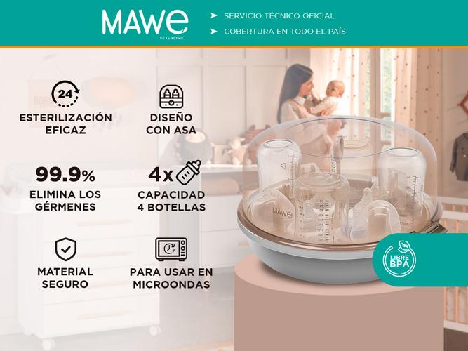 Esterilizador de Mamaderas Gadnic a Vapor en Microondas Outlet - 1