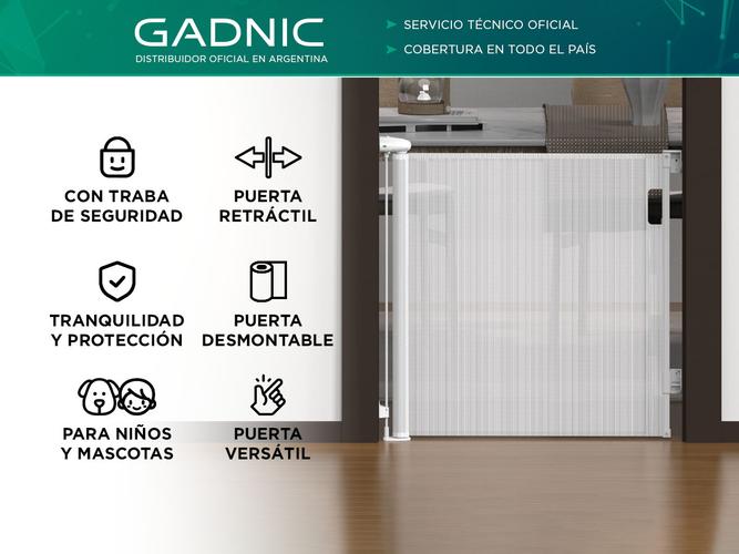 Puerta de Seguridad Retráctil Mawe Gate 140 Con Bloqueo - 1