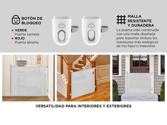 Puerta de Seguridad Retráctil Mawe Gate 140 Con Bloqueo - 3